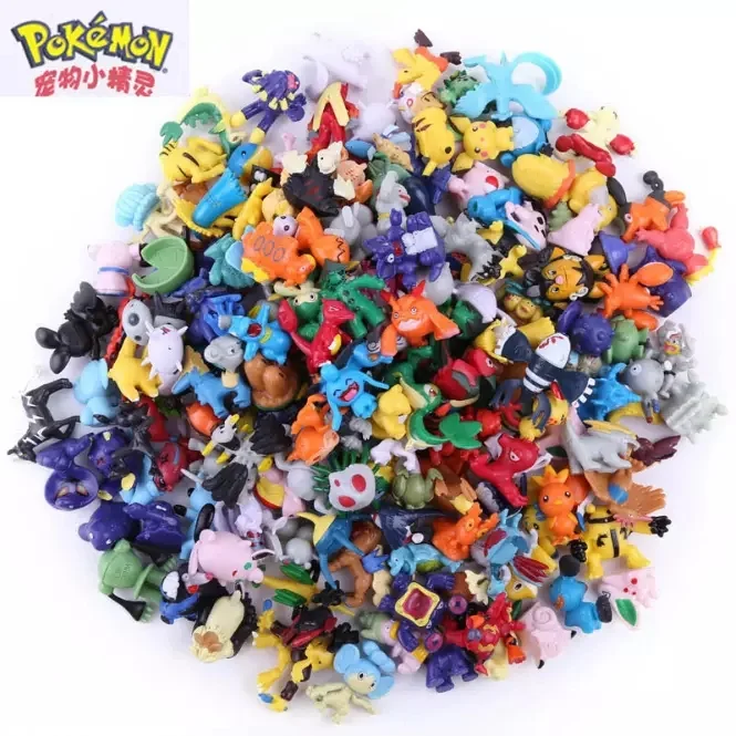 

Free Shipping 2-3cm Pokemon figures Cartoon Doll 3D Action Figure for Kids Model Toys Gift, Colorful