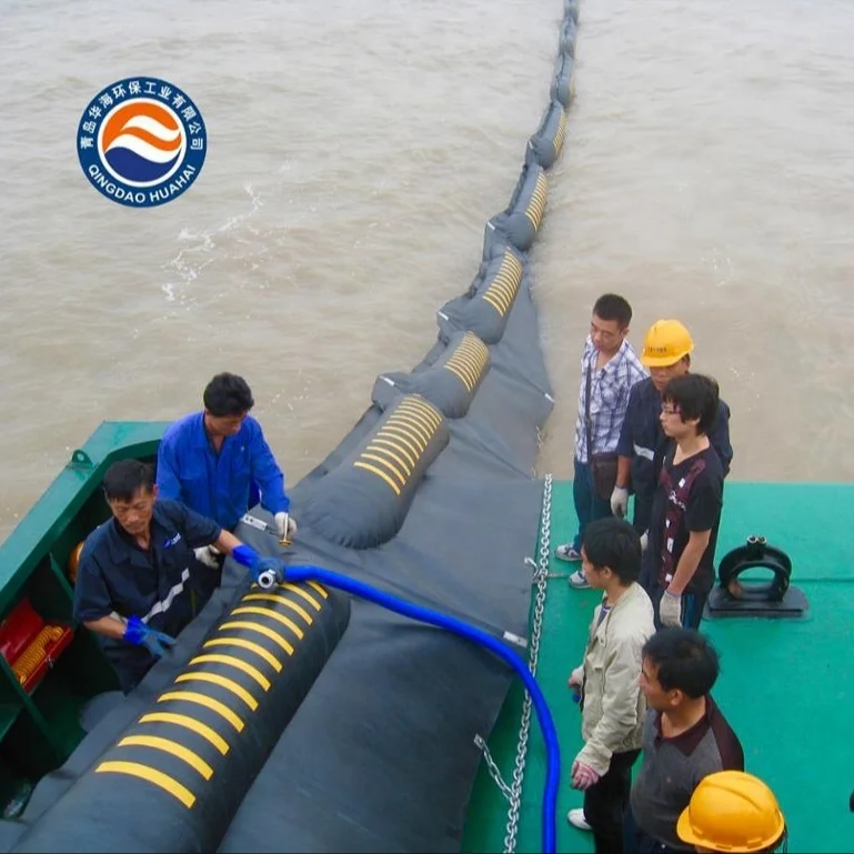 
Inflatable Rubber Boom Floating Rubber Barrier 