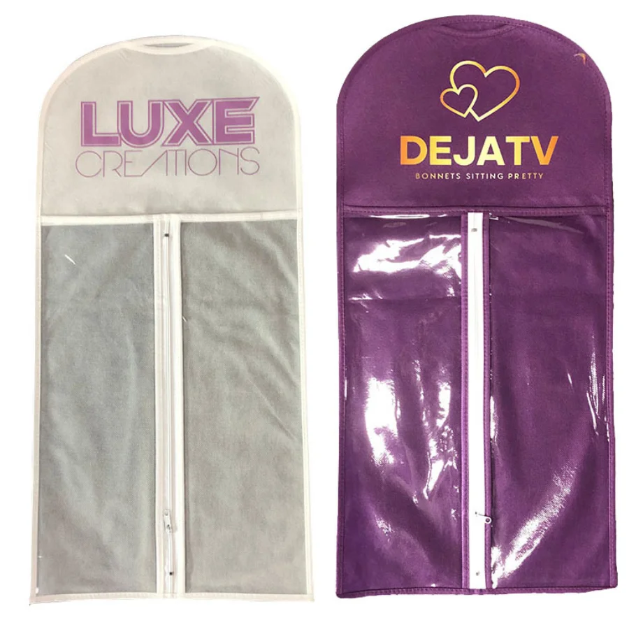 

Multi-color Printing Custom Logo Hair packaging Wig bags Wig hair storage bags Wig dust cover bag