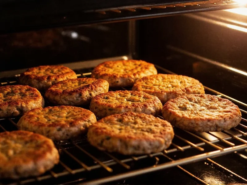 bake sausage patties in the oven