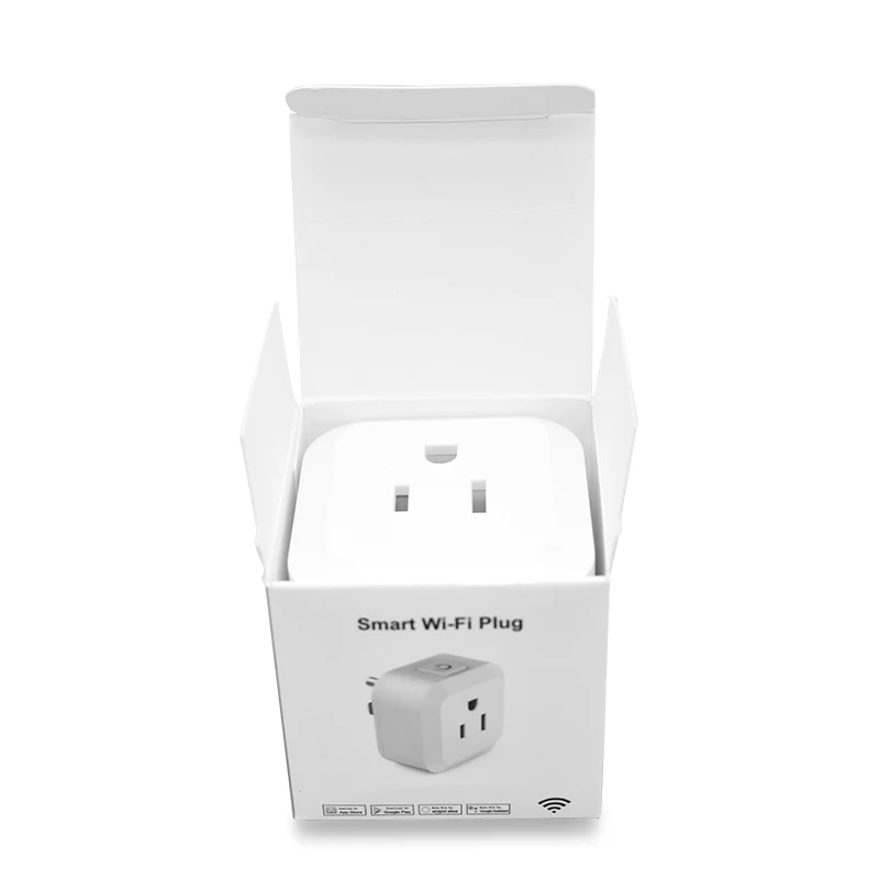 

2021 New Product WiFi Smart Outlets With APP Remote Control Plug Electrical Intelligent Wireless Smart WiFi Socket