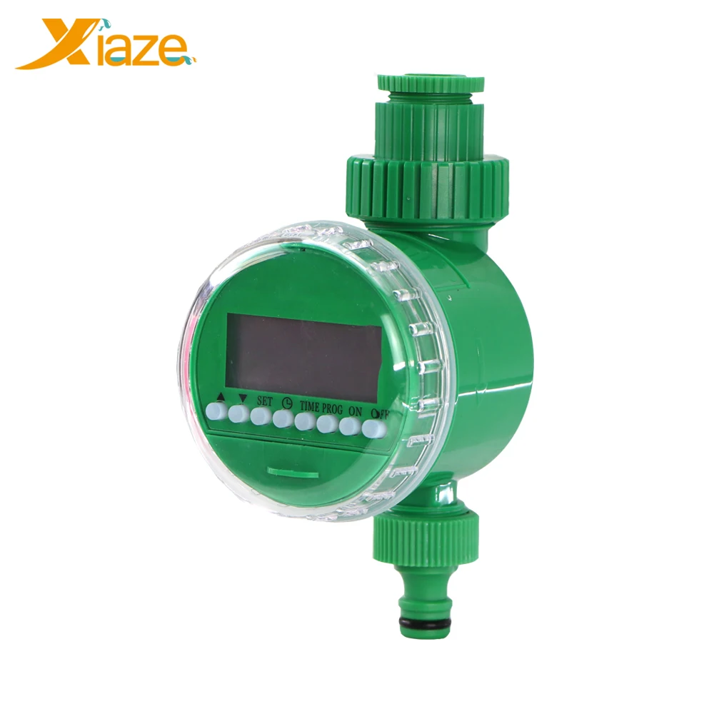 

digital intelligent battery automatic garden water irrigation timer, Black
