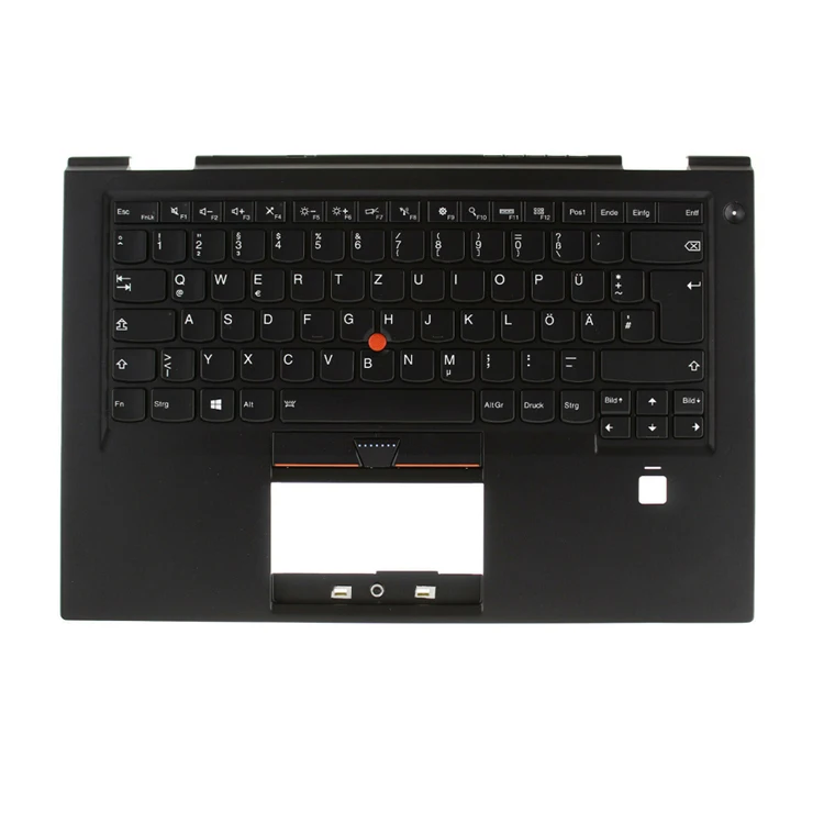 

HK-HHT new German keyboard for lenovo Thinkpad X1 Carbon 4th Gen 2016 with palmrest cover