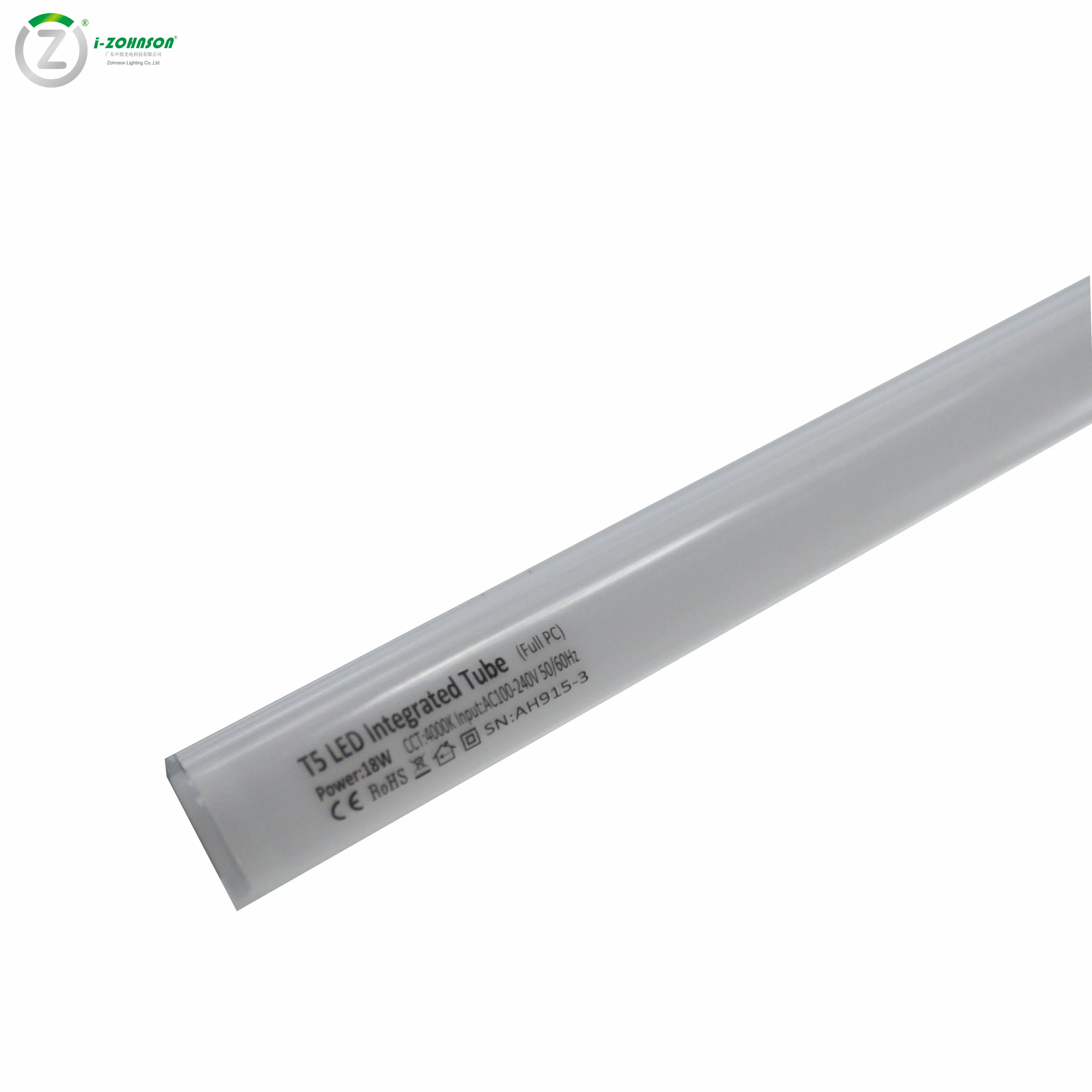 2019 New T5 Tube Led Integrated Square Shape No Shadow 90cm Tube light Warm White Batten Plastic Tube