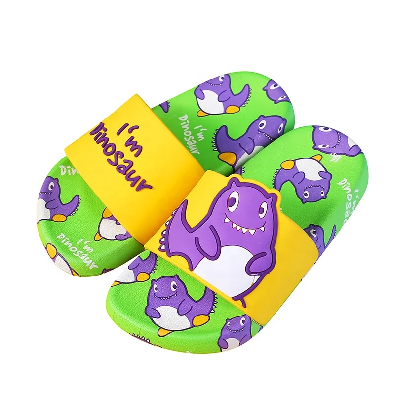 

Latest Children's Casual Sandals Designer Summer Outdoors Cute Sheep Dinosaur Slippers PVC Kids Shoes, Sky blue, pink, green...