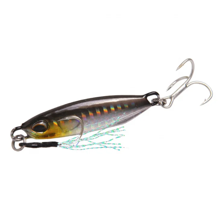 

Hot sells Artificial baited squid jig 16g32g sequins Realistic Hard Fishing Lures, 7colors