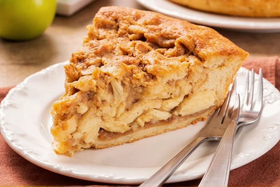 Step-by-step preparation of cinnamon roll apple pie showing layered dough, apple filling, and cinnamon sugar swirls
