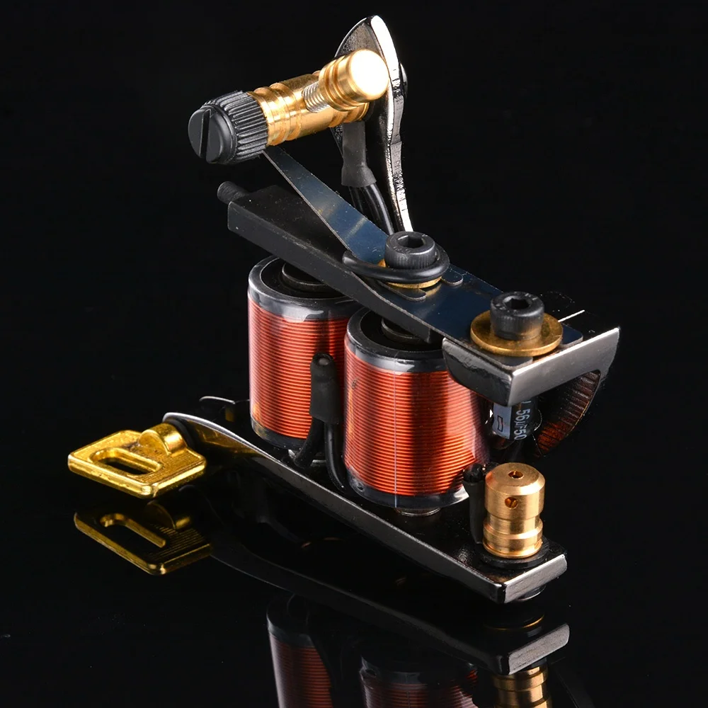 
Hand Made Top Quality Iron Professional Tattoo Long neelde coil machine Liner shading 