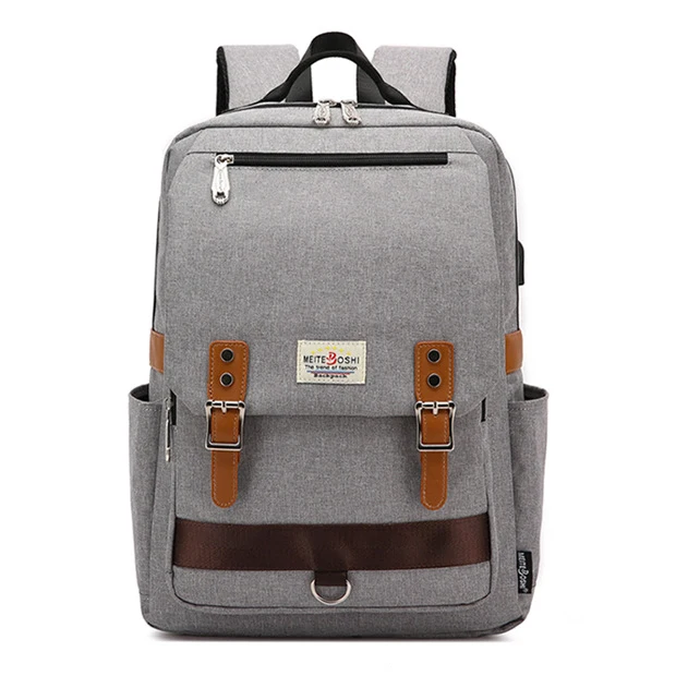 

1009 Wholesale Seven Color New New Korean College Style Travel Classic Oxford Backpack