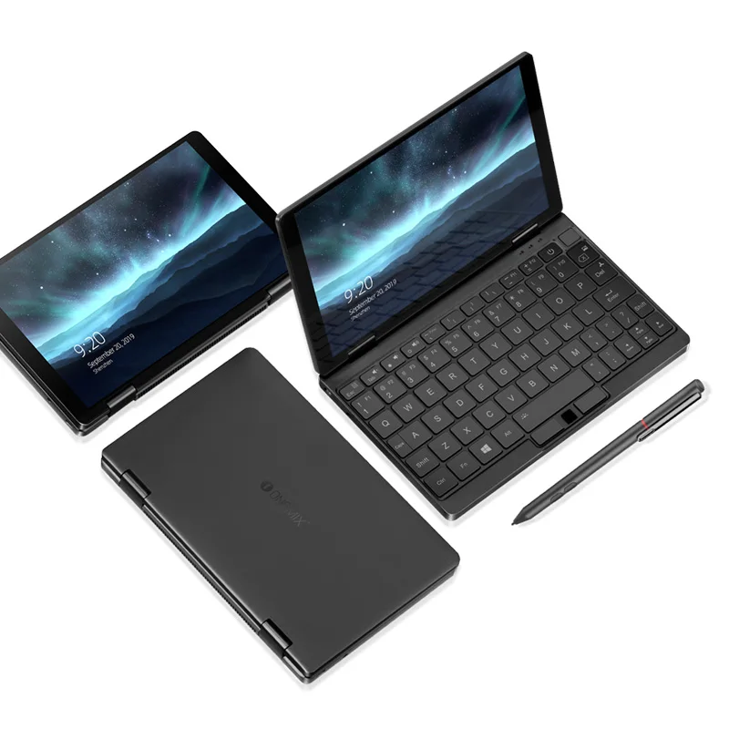 

One-NetBook One Mix 3 Pro Mini Pocket Laptop 8.4 inch Intel core i5-10210Y 16GB Ram 512GB SSD 2560*1600 Win 10 Business Notebook