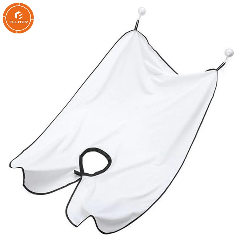 

Gifts for Dad/Men from Daughter Son,Beard Apron Bib Beard Catcher,with 4 Suction Cups Gifts for Grandpa/Him,Fathers day/Birthday, Black or white