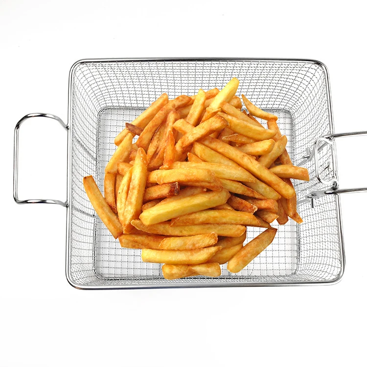 Amazon Hot Selling Stainless Steel French Fries Serving Baskets Buy