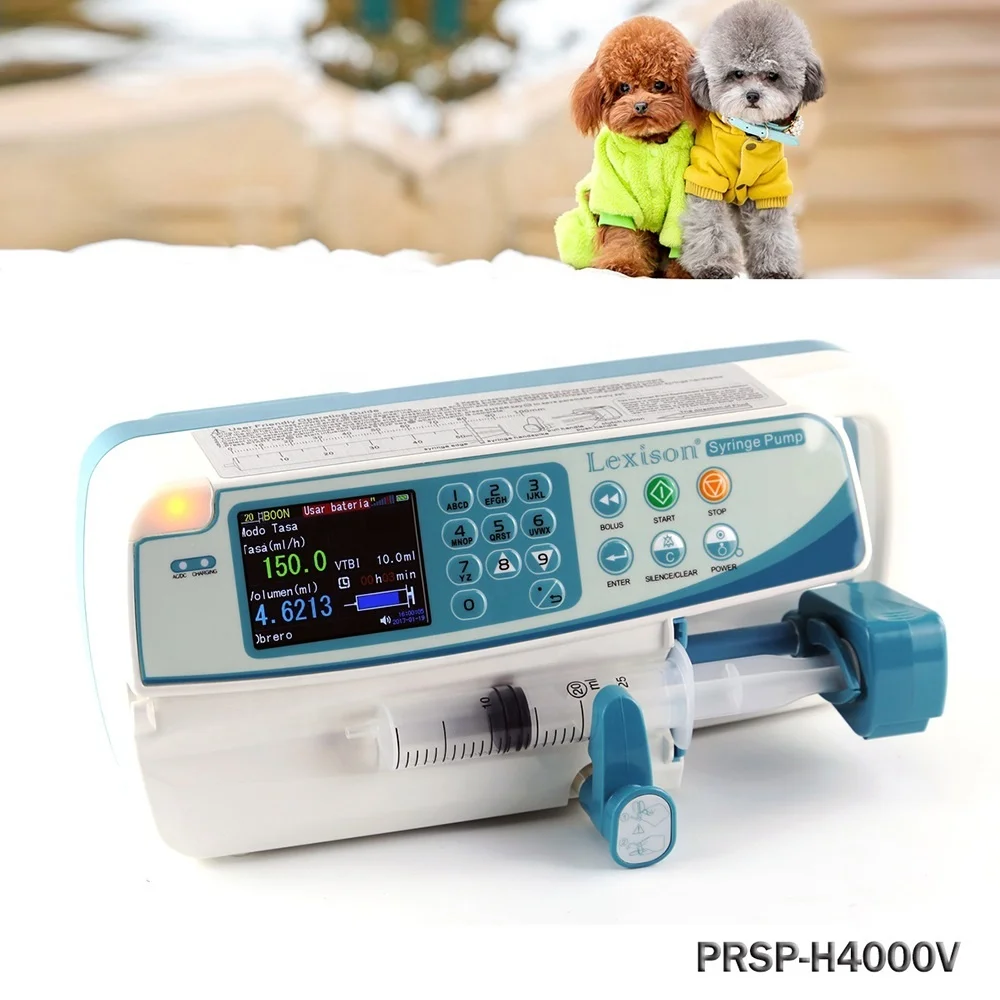 
Veterinary Equipment: PRSP-H4000 Veterinary use Syringe Pump Driver 