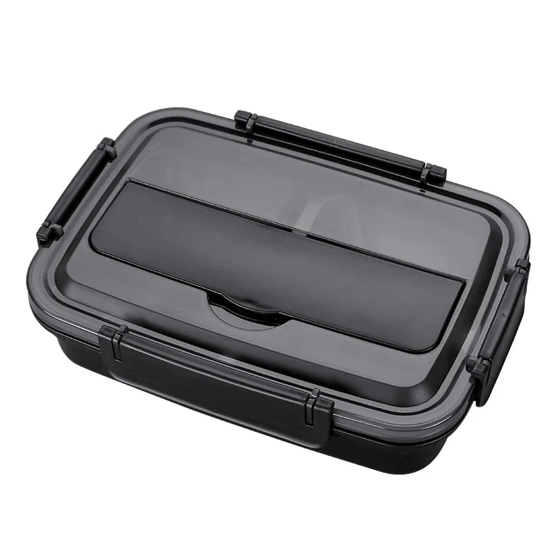 

D2248 Adult Children Portable 304 Stainless Steel Bento Box Food Storage Thermal Insulation Lunch Box, 3 colors