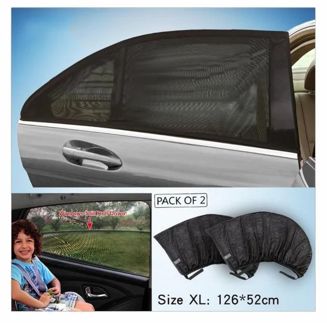 roll down car window shades