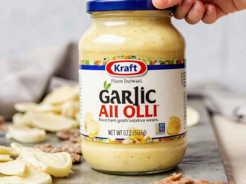 Kraft Garlic Aioli: Product Facts & Homemade Alternative