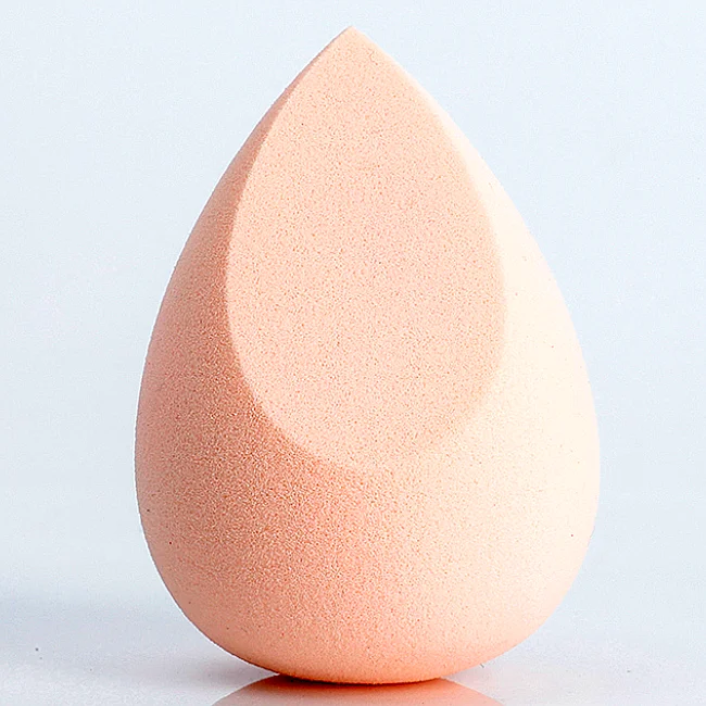 

Egg shape Pink 2 Sponges Case Liquid Powder makeup blender