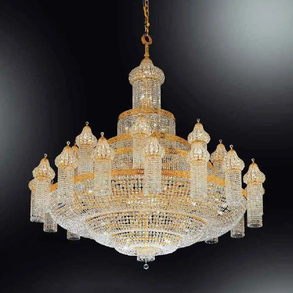 Big decoration crystal chandelier for church