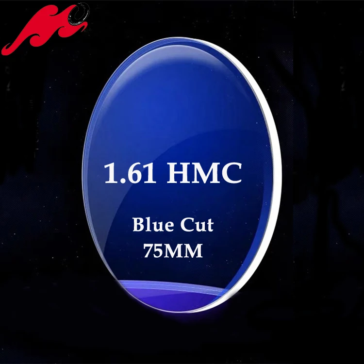 

Anti blue optical lens 1.61 VU420 blue blocking HMC optical lens glasses lens_optical, Clear