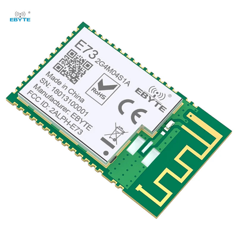 

E73-2G4M04S1A Ebyte CE FCC for Smart Home Lock RFID Wearable Devices Low Power BLE 4.2 5.0 nRF52810 Wireless Module