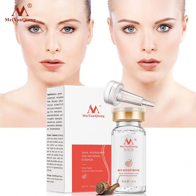 

skin repair facial beauty care whitening skin care whitening instant face lift serum with Hyaluronic Acid & Vitamin C