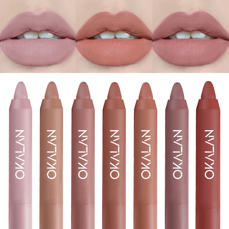 

Makeup Lip Tint Pen Waterproof Long Lasting Sexy Red Lip Stick 12 Colors Velvet Matte Lipsticks