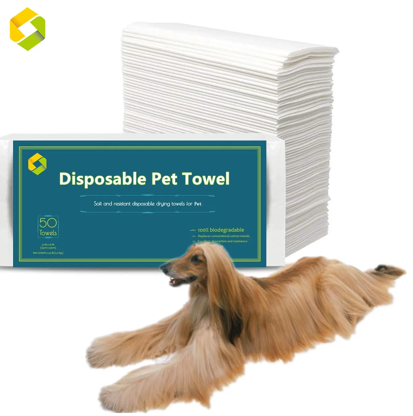 

Eco pet cleaning disposable towels for pet hotel bath shower hair spa salon portable towel sets bath towel pet cleaning