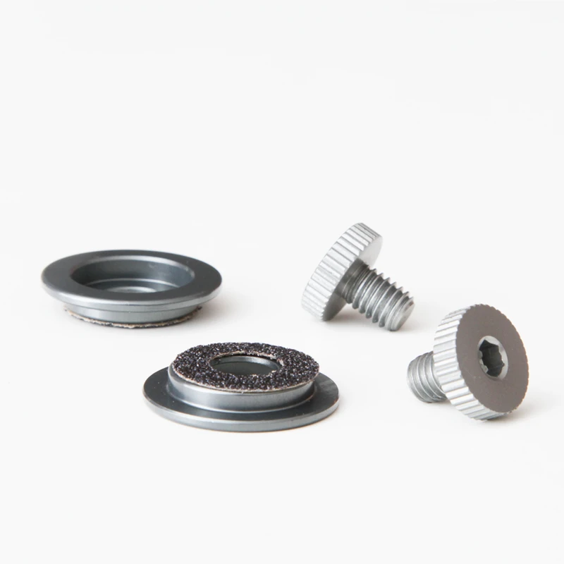 Replacement Visor Pivot Helmet Screw Kit Anodised Helmet Visor Screws