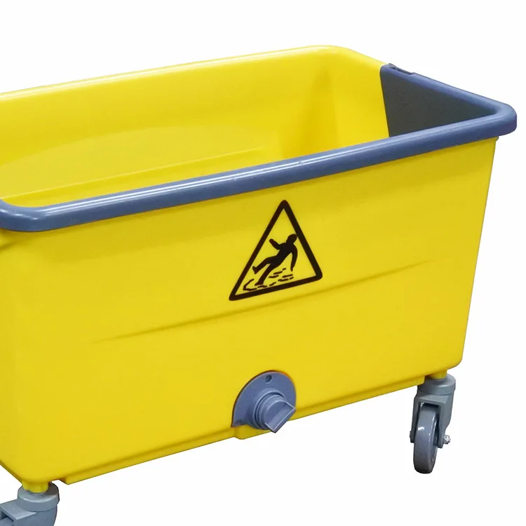 Professional Cleaning Industrial Mop Bucket Flat Commercial Mop Bucket