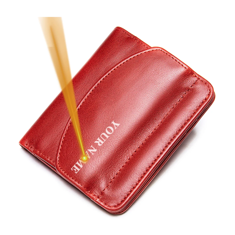 

WESTAL 7357 drop shipping genuine leather fashion card holder for girl Coin wallet women coin money bag women's leather wallets