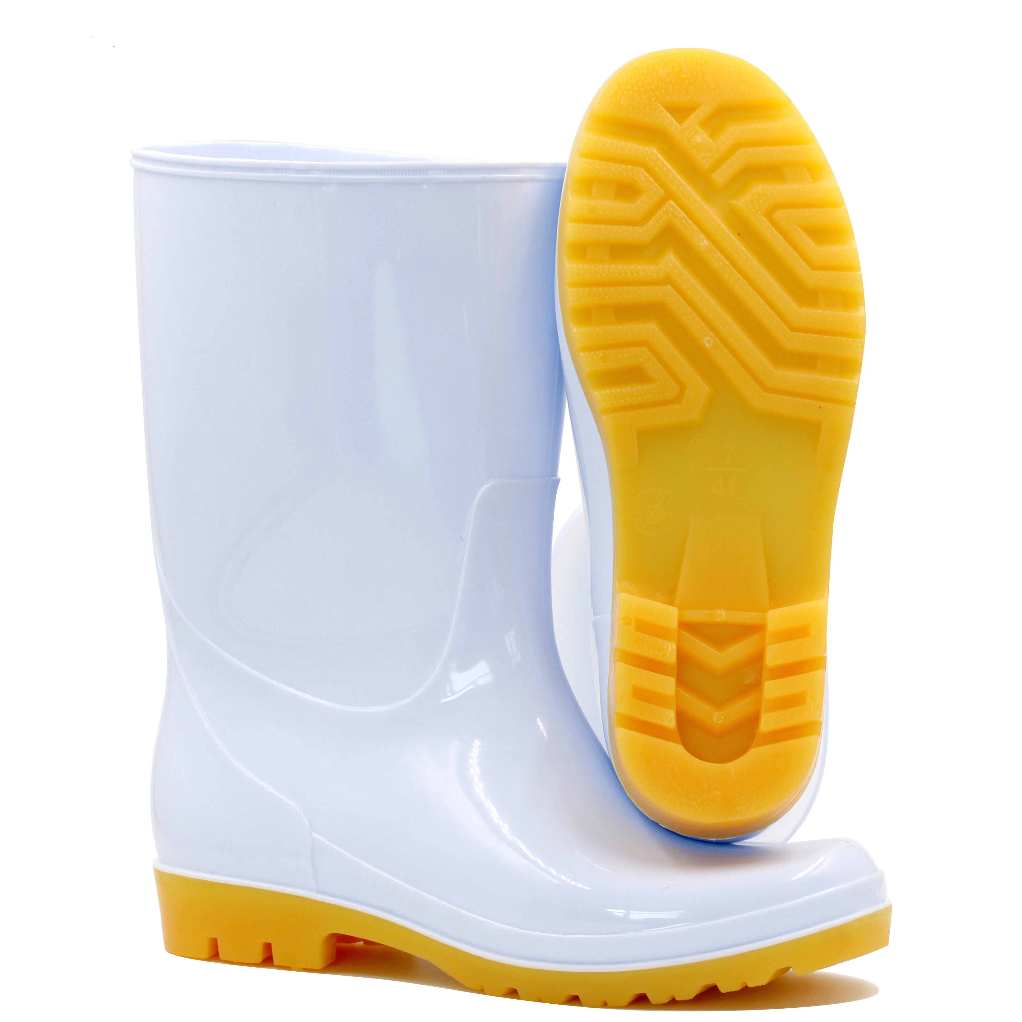 

Short Cut Food Staff PVC Anti-slip Shoes Working Antiepidemic Boots, Any color