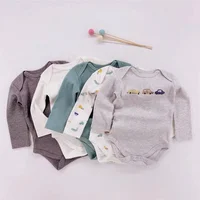 

wholesale Baby 5-Pack 100% cotton Long-Sleeve Bodysuit