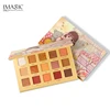 IMAGIC new design glitter eyeshadow pigment yellow cardboard girls cosmetic eyeshadow palette