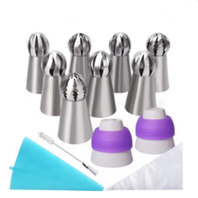 

Hot sale piping nozzles piping bag cake decorating tools for making cake