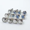 Factory price push button light switch lamp switches cord 12mm 1NO momentary