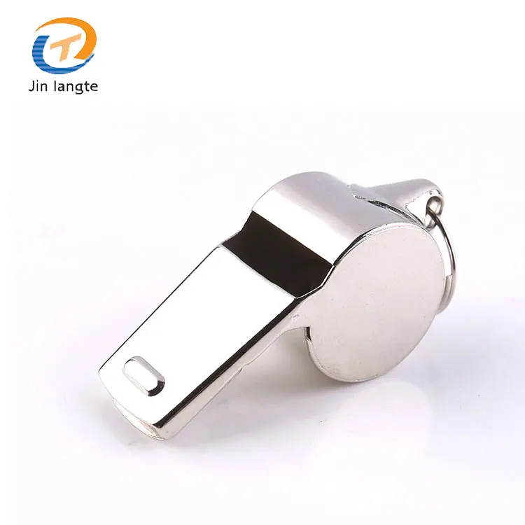 

Custom Wholesale Cheap Metal Whistle Survival Camping Hiking Sports Metal Emergency Whistle With Lip Guard