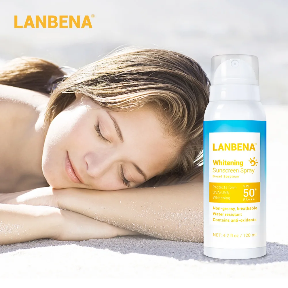 

LANBENA Sunscreen Repair After Sun Resists UVB And UVA Face Sunscreen Spray