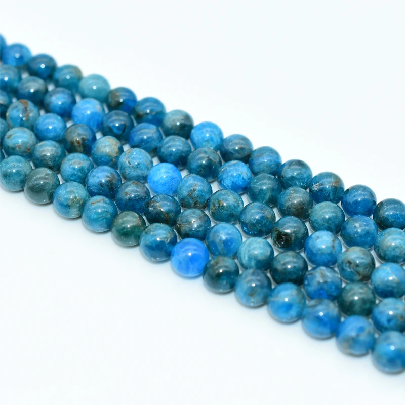 

Trade Ansurance 6/8/10/12mm Grade AB Natural Apatite Loose Beads