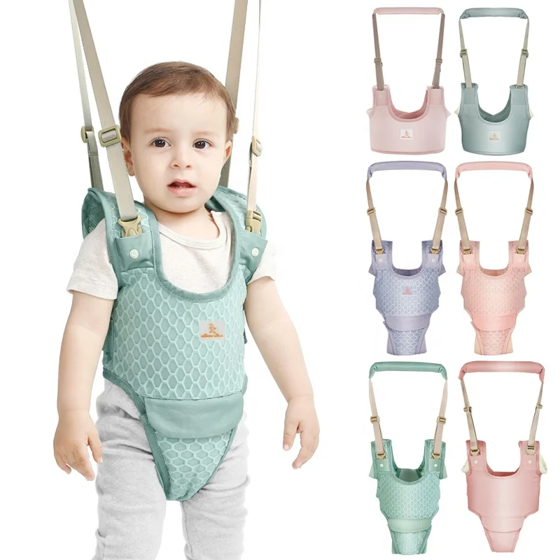 

Wholesale Water Cube Breathable Baby Toddler Walking Assistant Learning Walk Safety Reins Protective Carry Belt, Customized