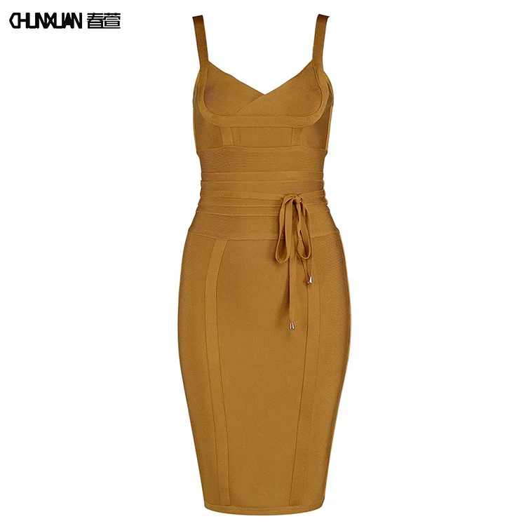 Newest 2019 Wholesale Sexy Women High Quality Bodycon Bandage Dress