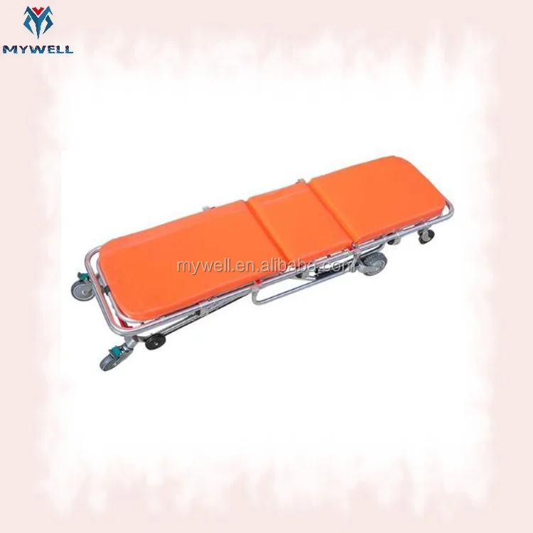 M-AS03 Aluminum loading ambulance stretcher folding medical equipment hospital type equipment