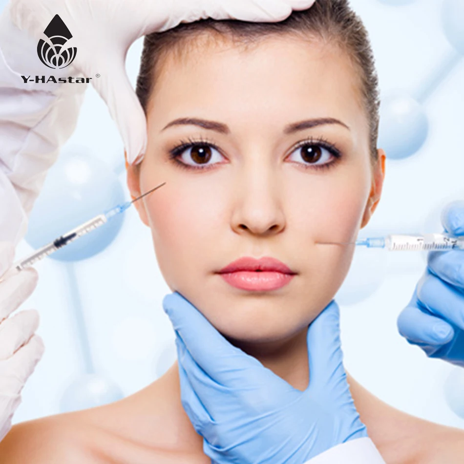 

2021 high quality long lasting hyaluronic acid HA face injection dermal filler 1ml