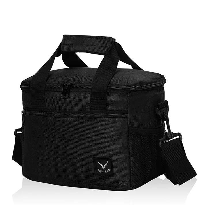

Large capacity Waterproof Picnic luxury insulated Delivery lunch bag, As picture , green ,black or can be customized