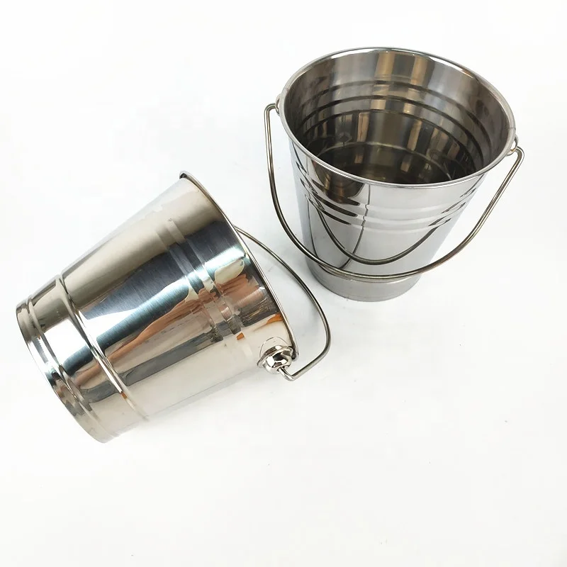 stainless steel ice bucket