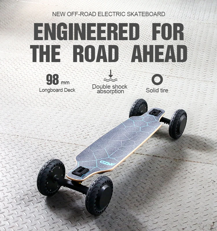 

Super high endurance intelligent off-road electric skateboard