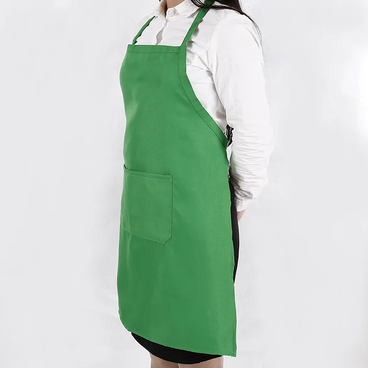 

First class quality Wholesale pvc baby aprons with two pockets, Customized color