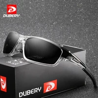 

DUBERY Brand Design Sport Men's Glasses Polarized Black Driver Sunglasses UV400 Shades Retro Fashion Sun Glass For Men 620