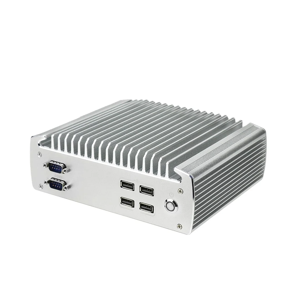 

Factory price ODM customized fanless mini embed comput J1900 Quad Core industrial computer