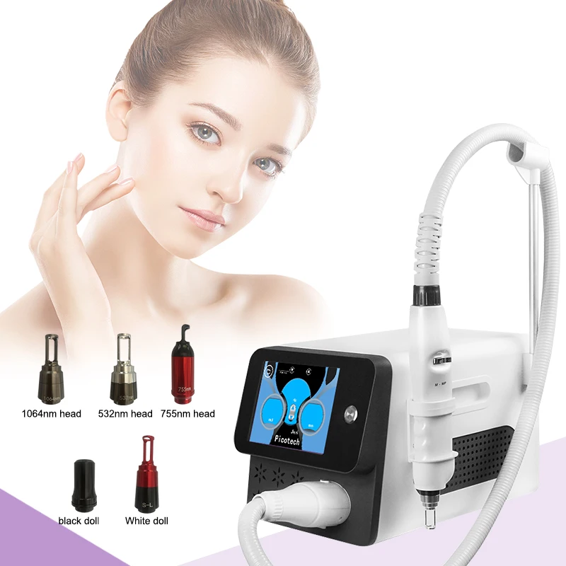 

Black Doll Treatment Pico Laser/Picolaser Tattoo Removal Beauty Equipment/Nd Yag Laser Picosecond Tattoo Removal