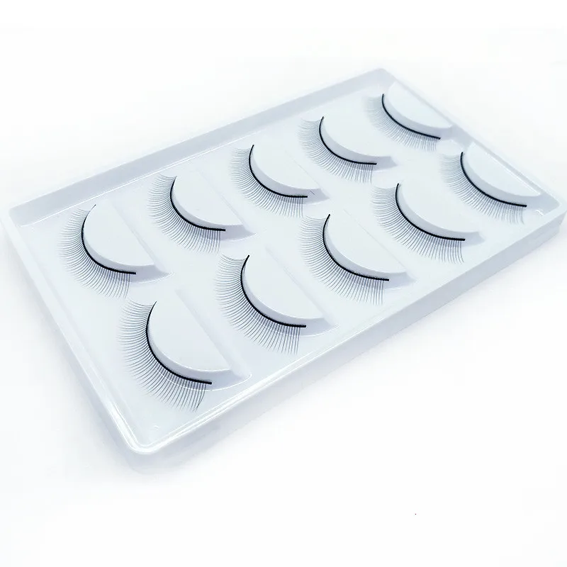 

Wholesale 5 pairs Practice False Eyelashes Training Lashes For Beginners Eyelash Extensions Beauty Salon Student Practice, Black